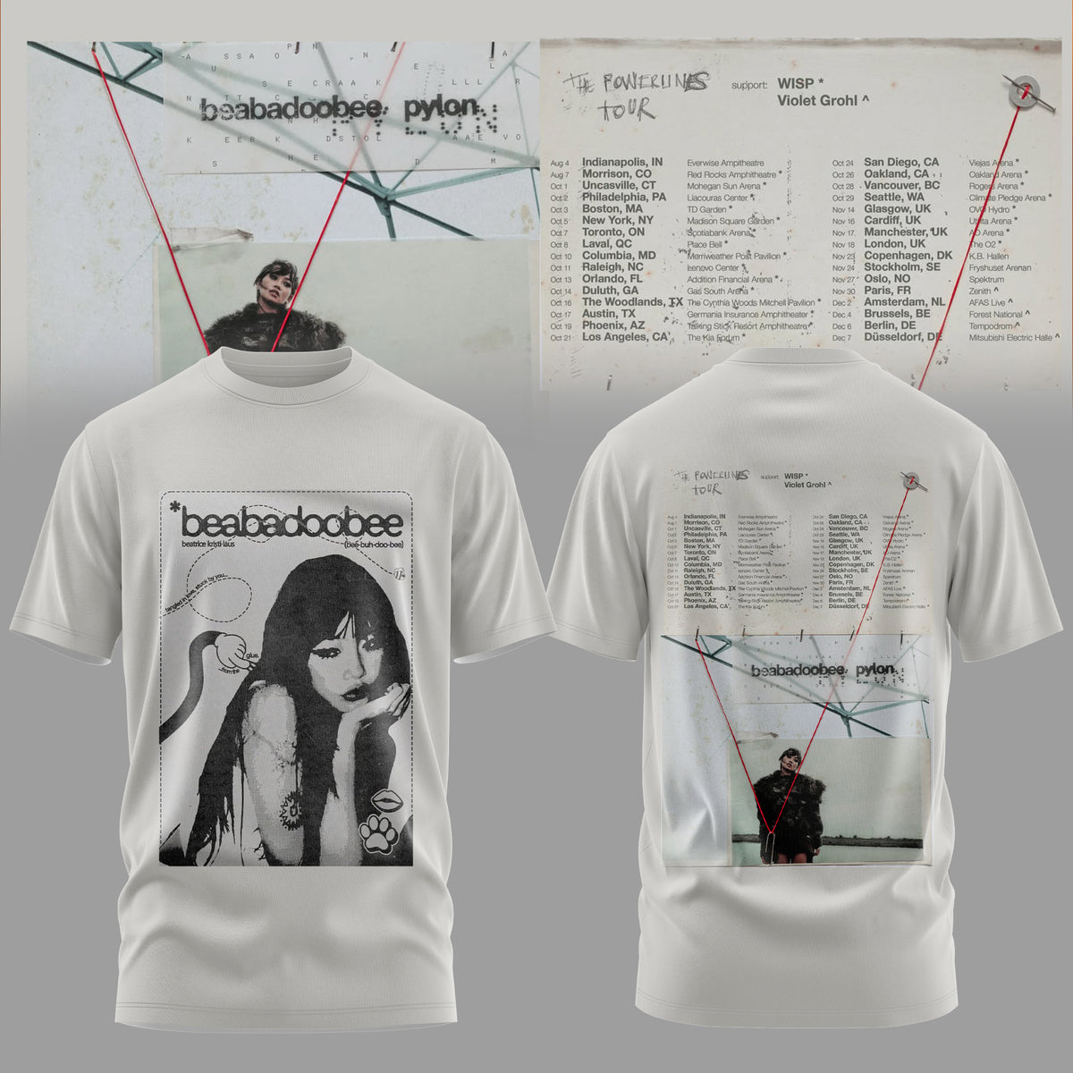 The Powerlines Tour 2026 Edition Tee