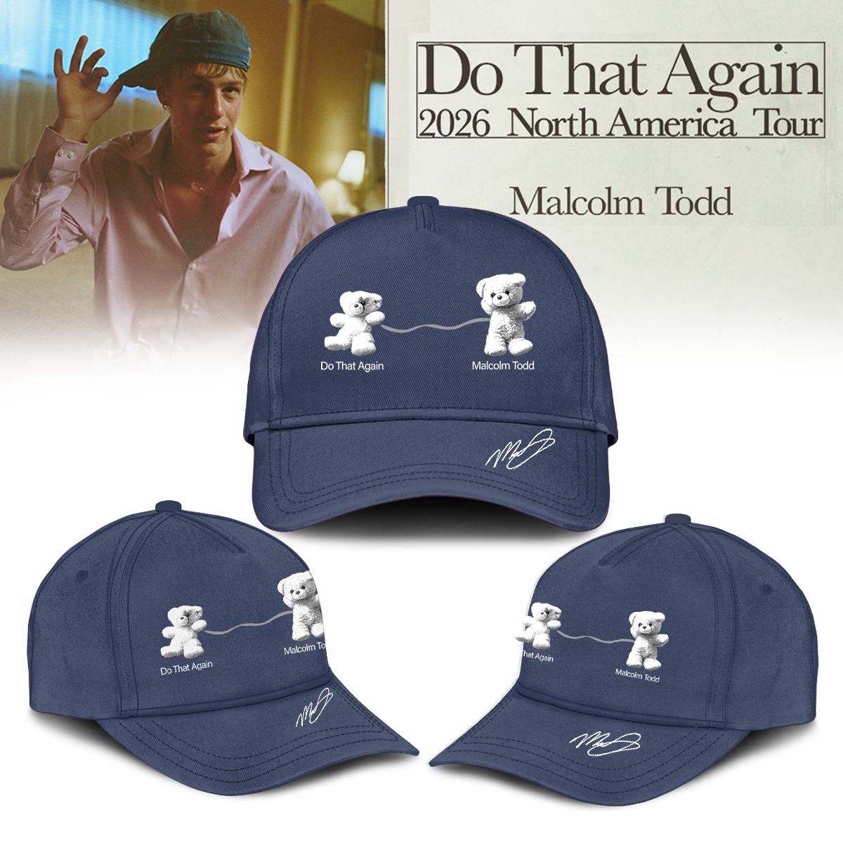 Malcolm Todd Do That Again Tour TShirt