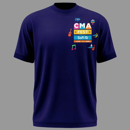 Limited Edition CMA FEST Nissan Stadium Tshirt 2026