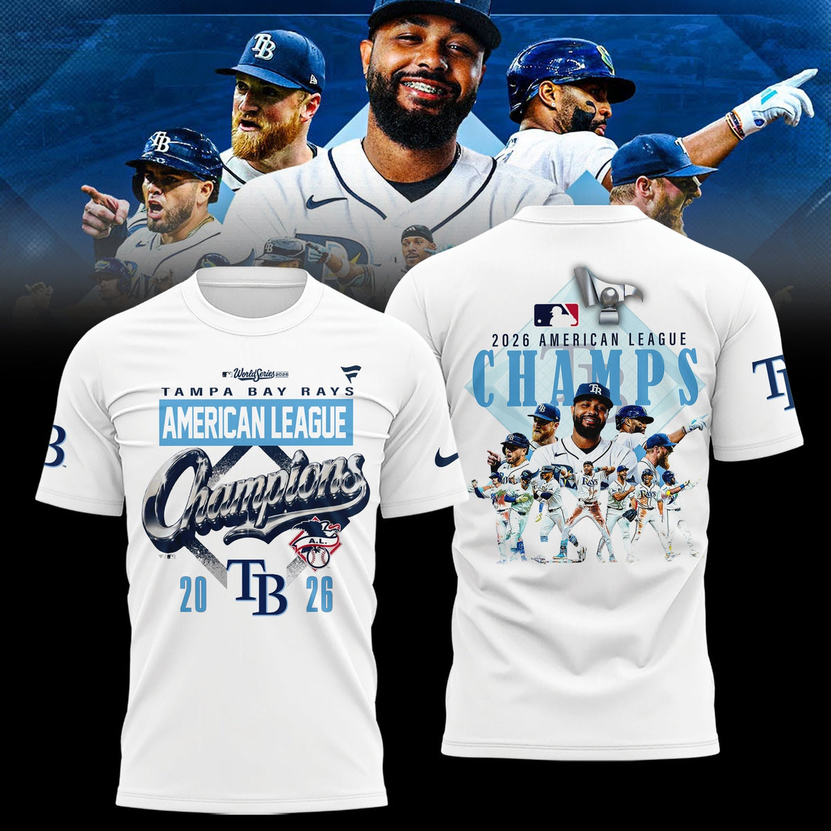 Limited Edition Rays 2026 ALCS Champs Shirt