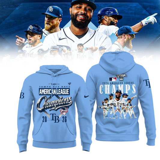 Limited Edition Rays 2026 ALCS Champs Hoodie