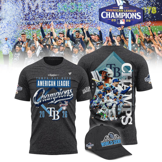 Limited Edition Rays 2026 ALCS Champs Shirt