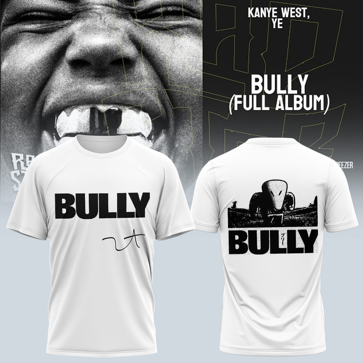 Ye 2026 tour TShirt