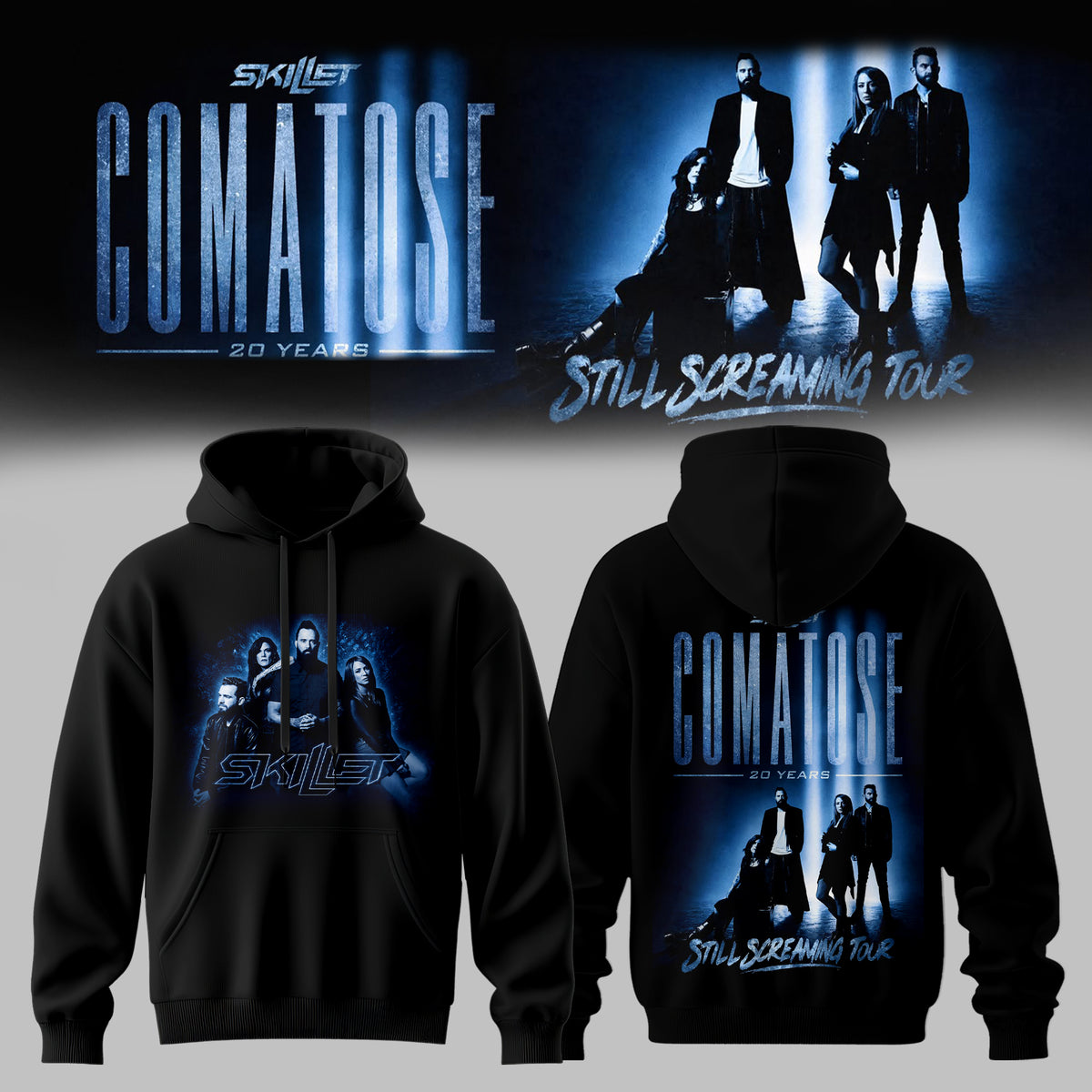 Comatose 20th Anniversary Tour 2026 Edition Hoodie