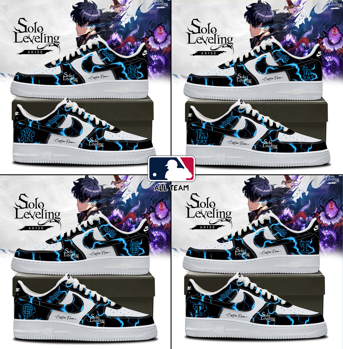 MLB ALL TEAMS x Solo Leveling Limited Shoes