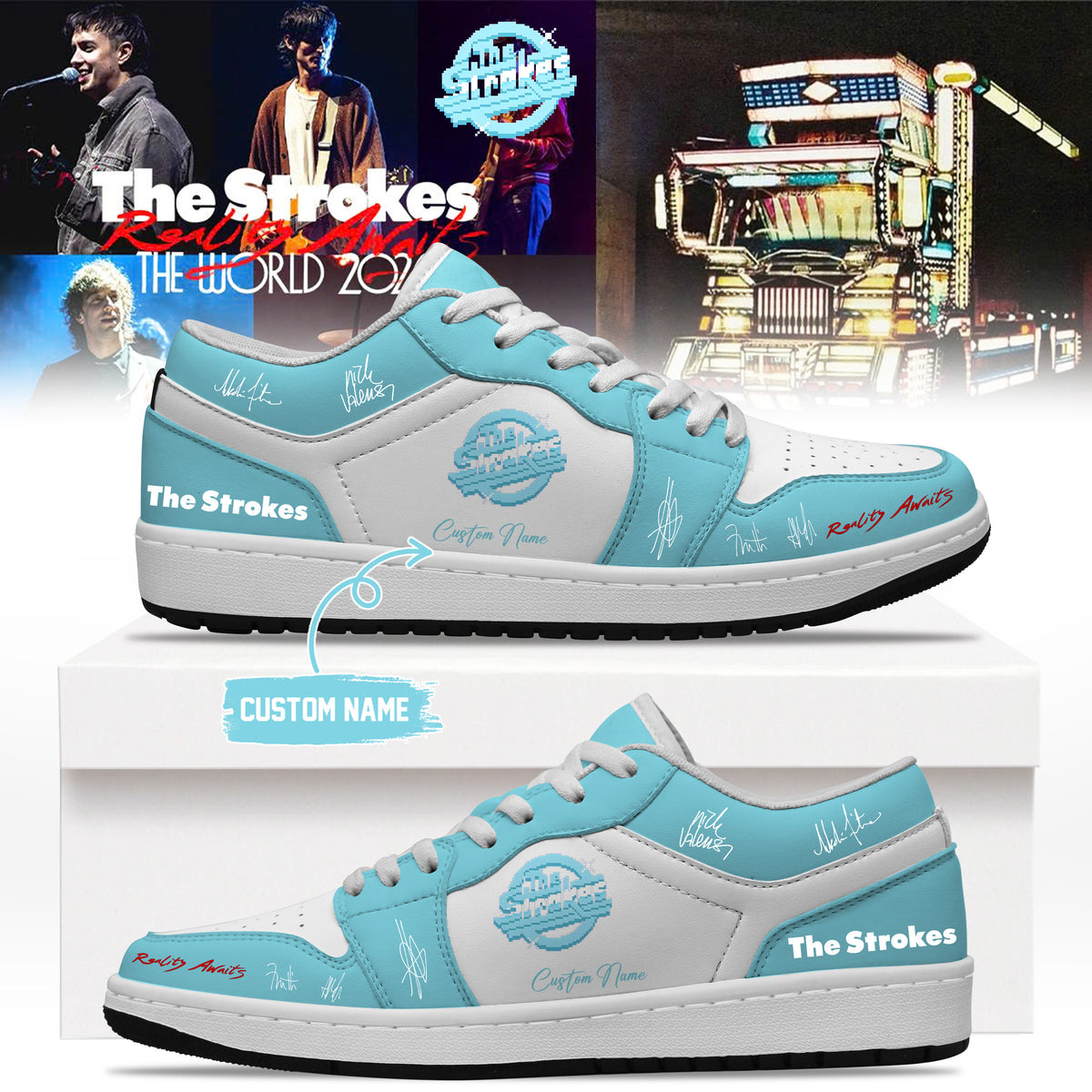 _The Strokes Reality Awaits World Tour 2026 Limited Edition Signature – Shoes 1-1