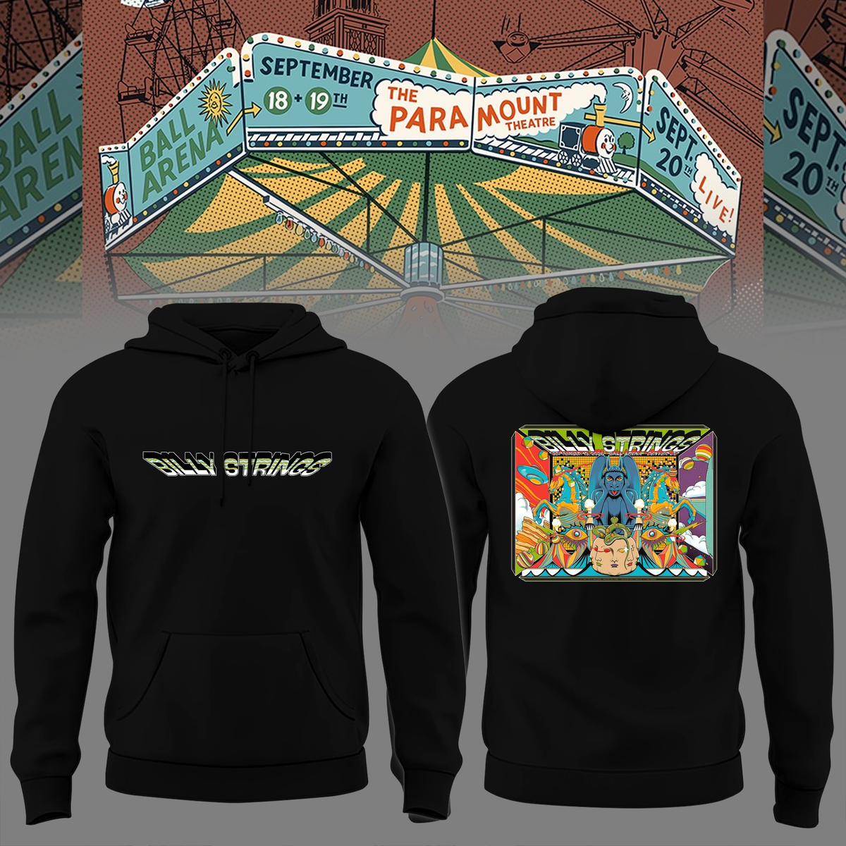 Limited Edition Billy Strings tour 2026 Hoodie
