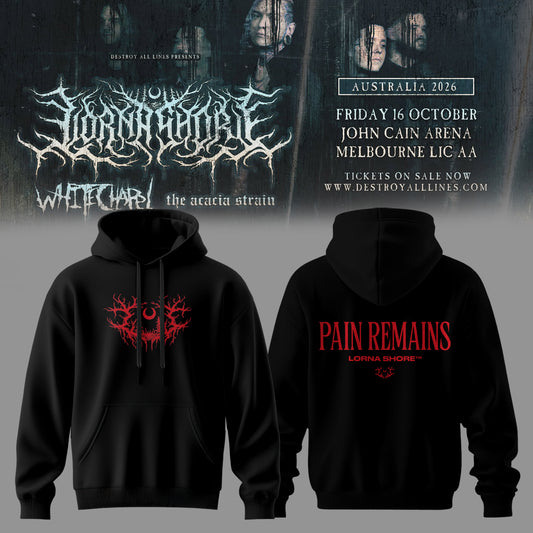 LORNA SHORE – AUSTRALIA & NEW ZEALAND TOUR 2026 Limited Hoodie