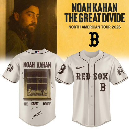 ,,MLB All Team X Noah Kahan “The Great Divide: The Last Of The Bugs” Album 2026 Limited Edition Signature – Jersey (Copy)