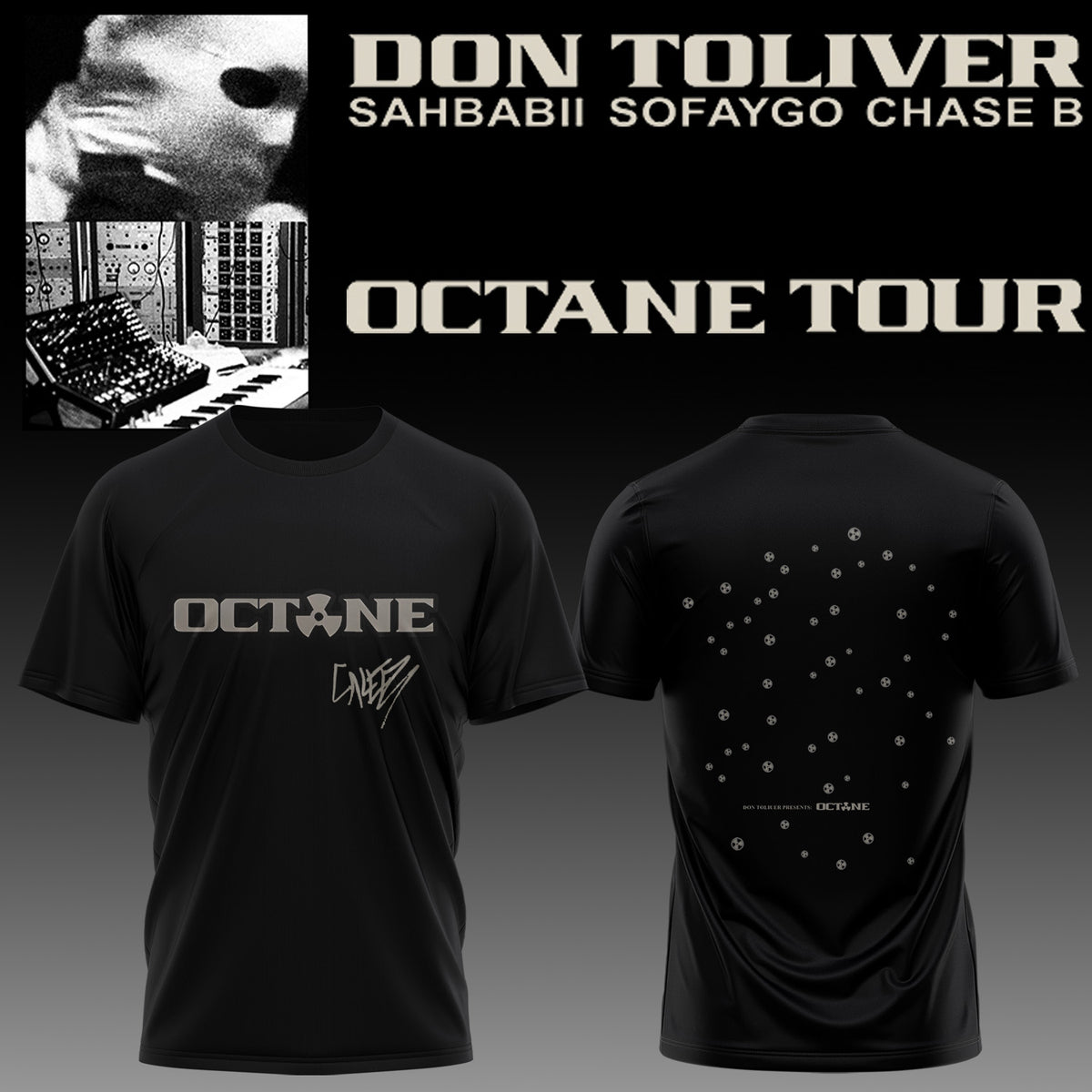 Don Toliver Octane Tour signed Tshirt