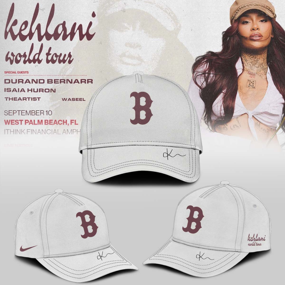 ,MLB X Kehlani World Tour Limited Edition Signature – Jersey 2