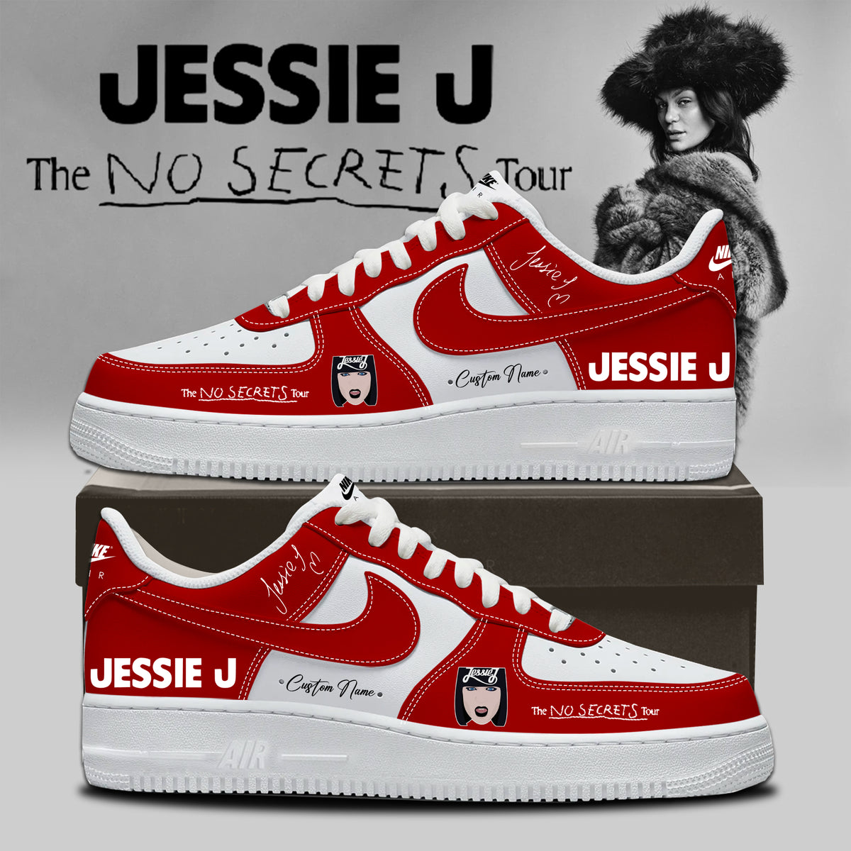 Jessie J “The No Secrets Tour” 2026 – AF1 Shoes6
