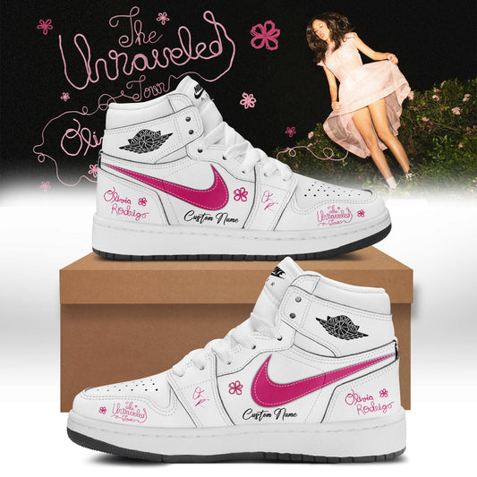 Olivia Rodrigo The Unraveled Tour signed Shoes 2