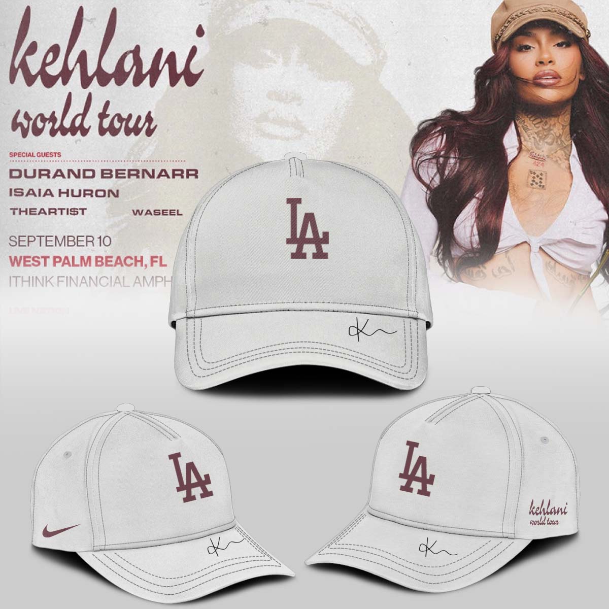 ,MLB X Kehlani World Tour Limited Edition Signature – Jersey 1