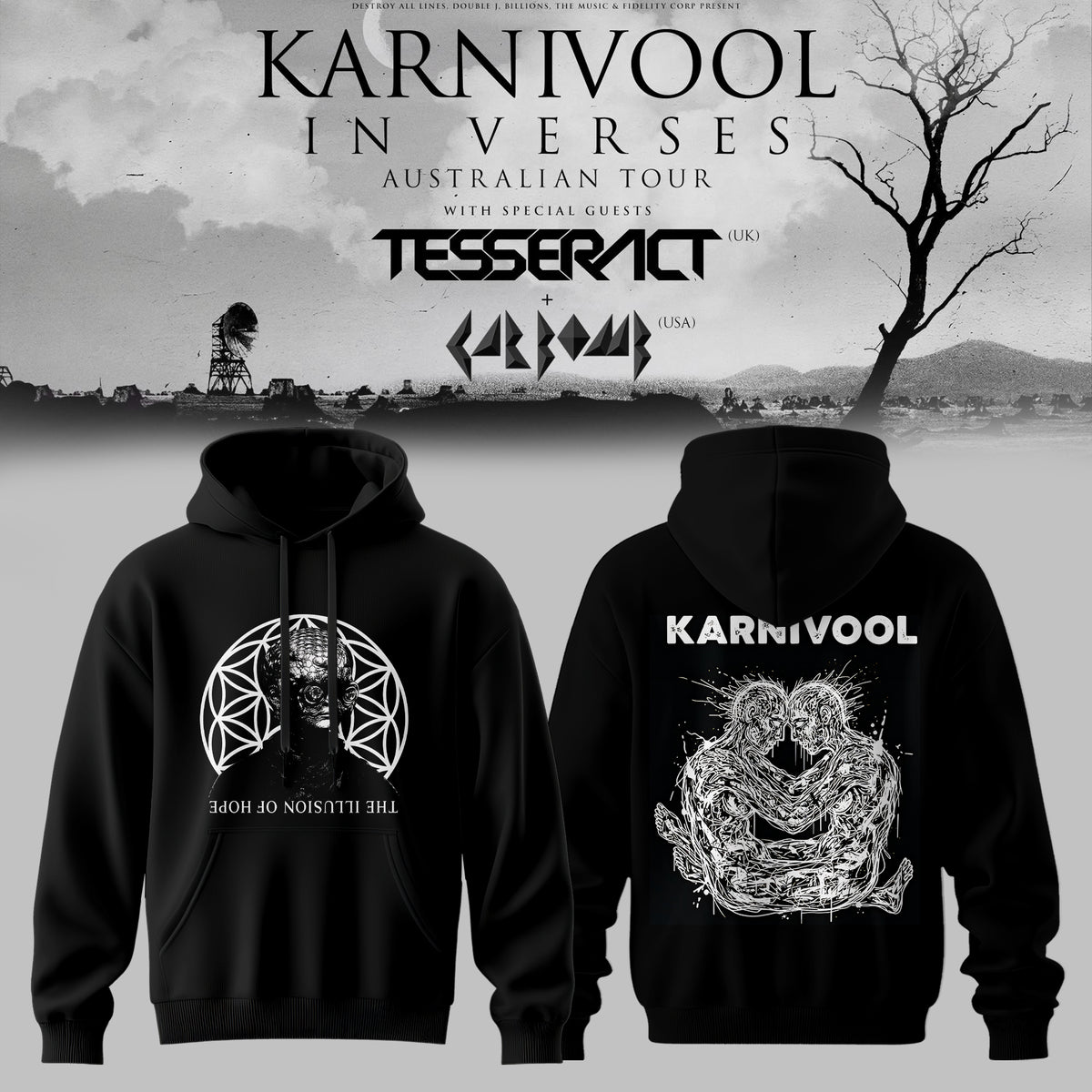 Inspired by the Karnivool “In Verses” Australian Tour 🌙