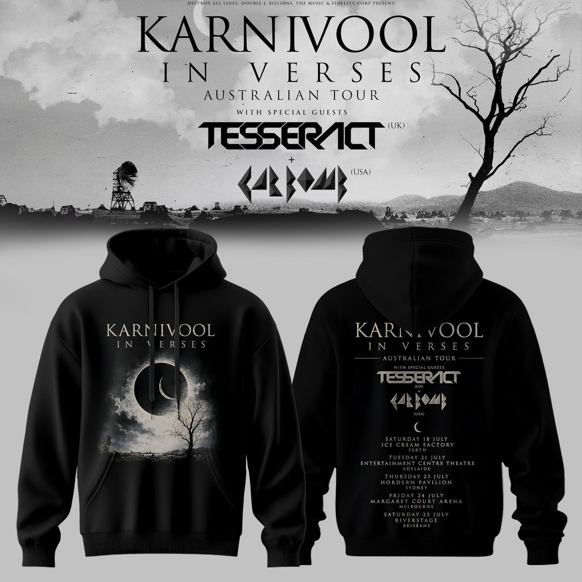 Inspired by the Karnivool “In Verses” Australian Tour 🌙