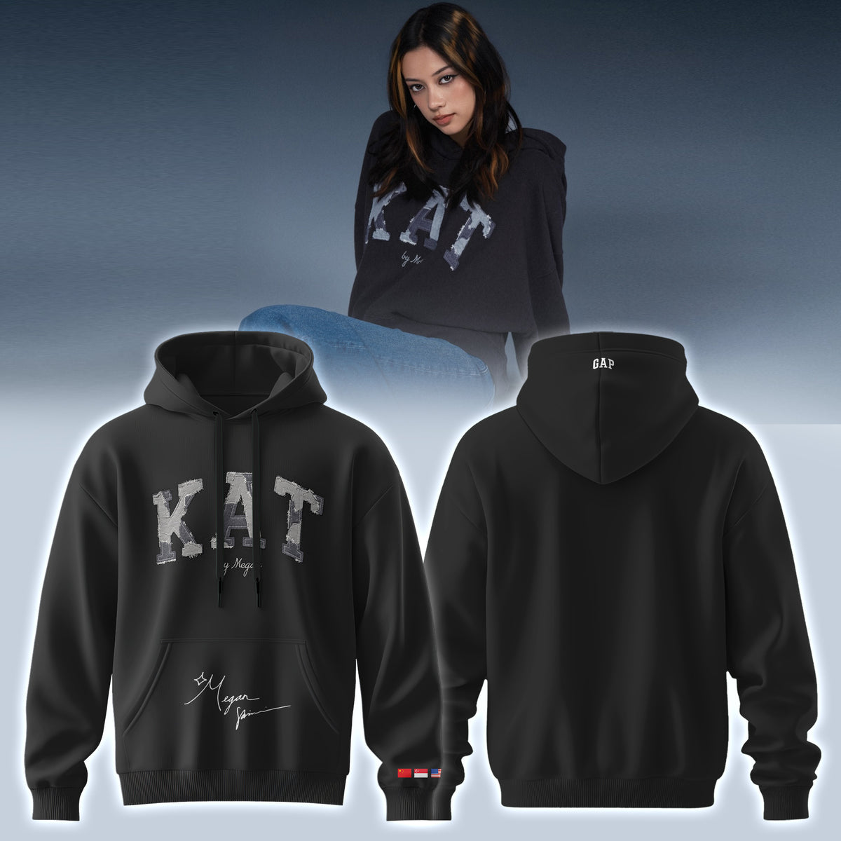 GAP x KATSEYE Megan Hoodie