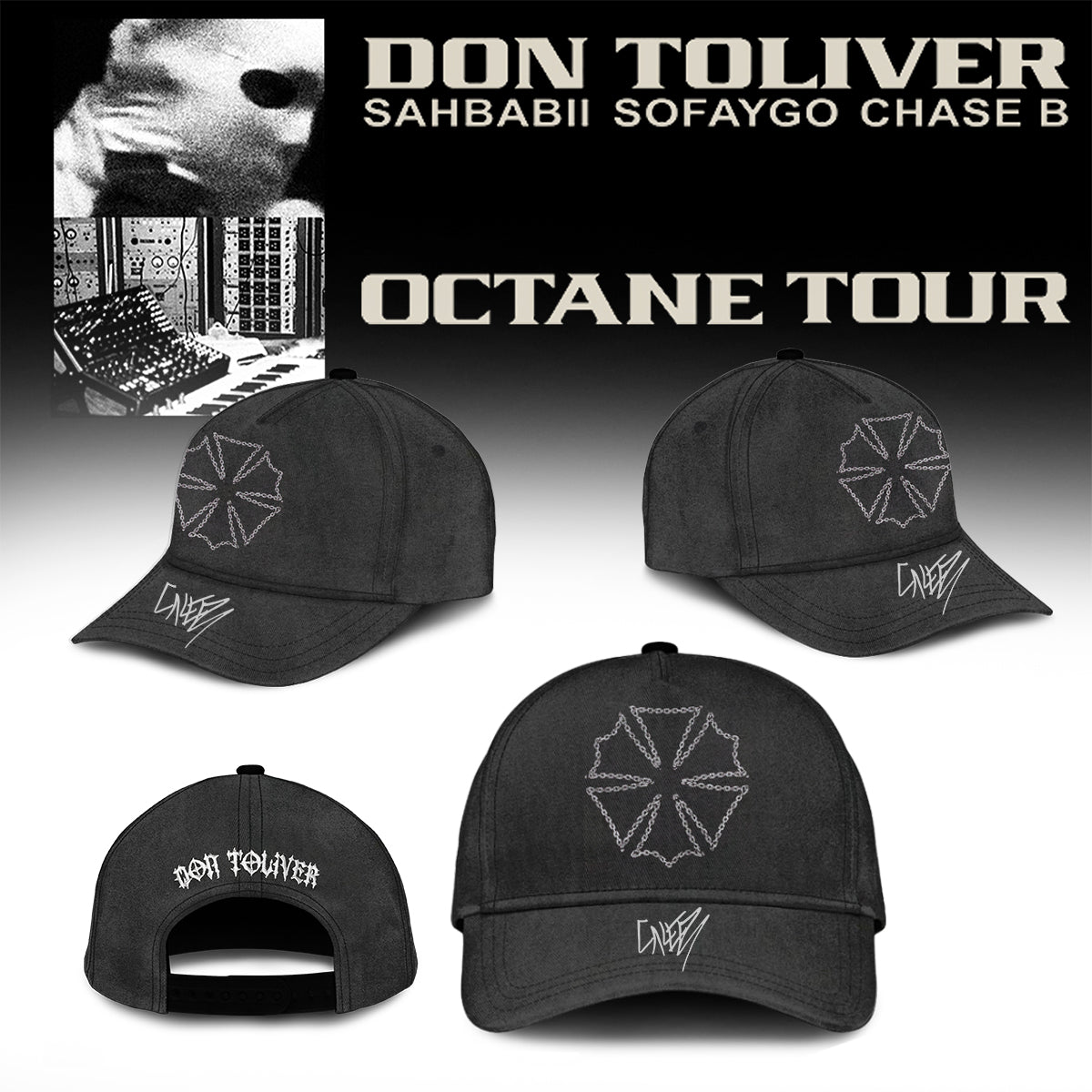 .Don Toliver Octane Tour signed Tshirt