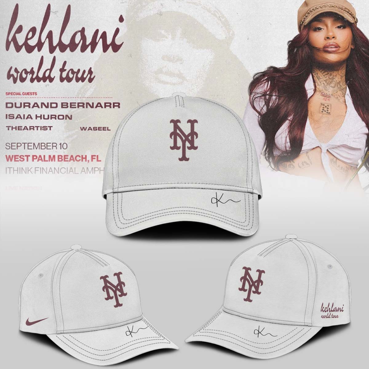 ,MLB X Kehlani World Tour Limited Edition Signature – Jersey 1