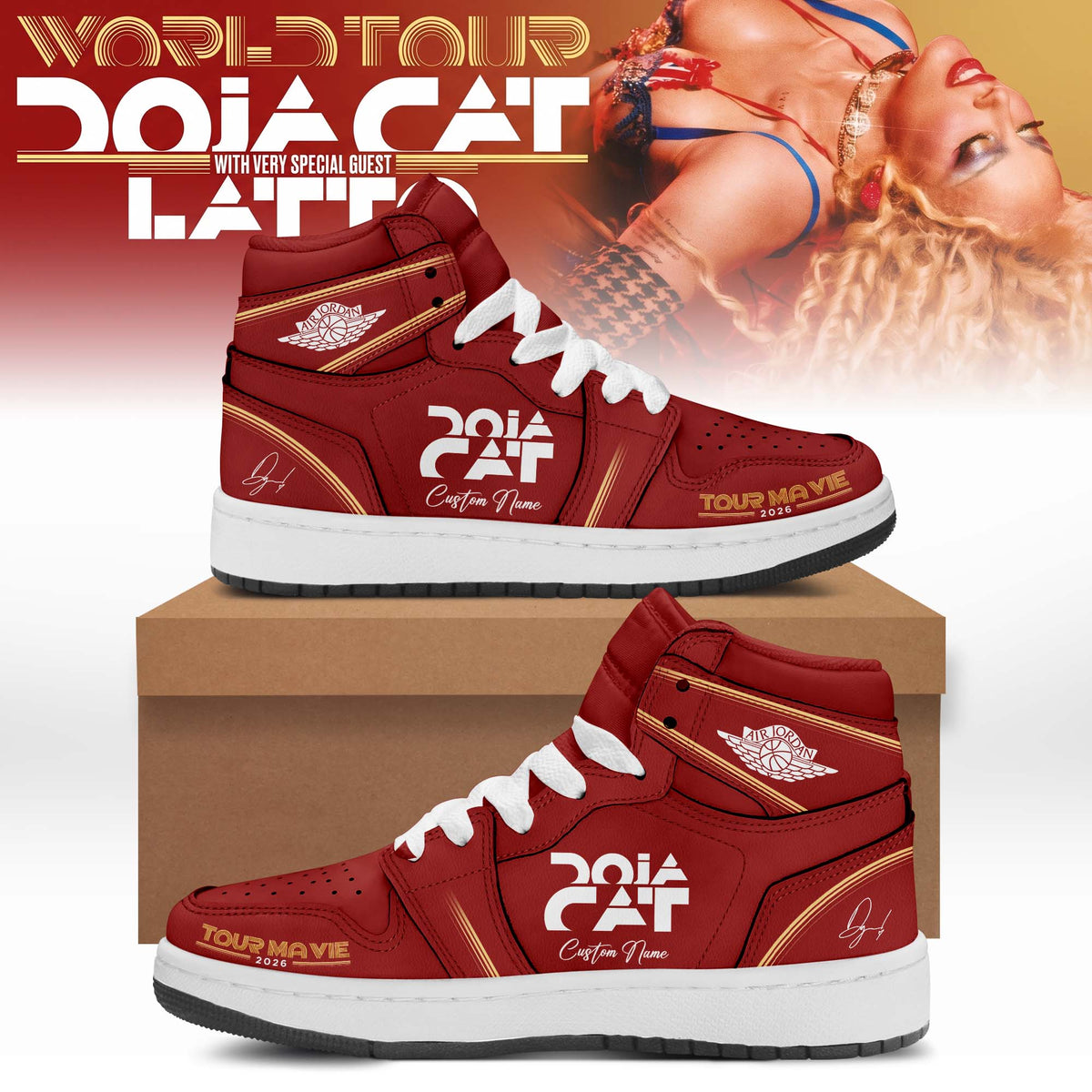Doja Cat “Tour Ma Vie 2026” Limited Edition Signature – Shoes 2