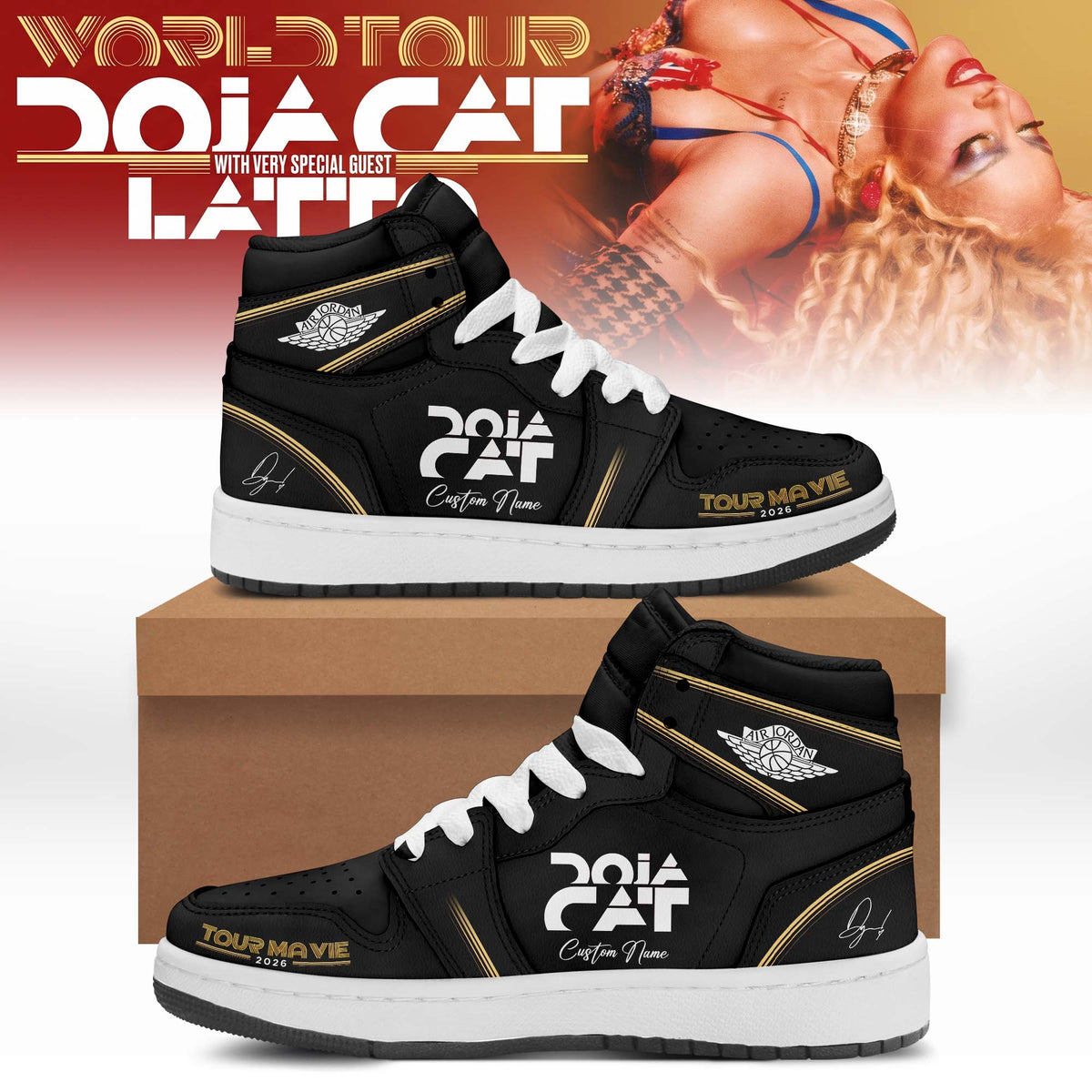 Doja Cat “Tour Ma Vie 2026” Limited Edition Signature – Shoes 1