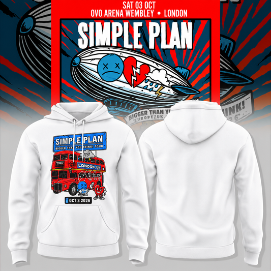 Bigger Than You Think! Tour 2026 London Hoodie