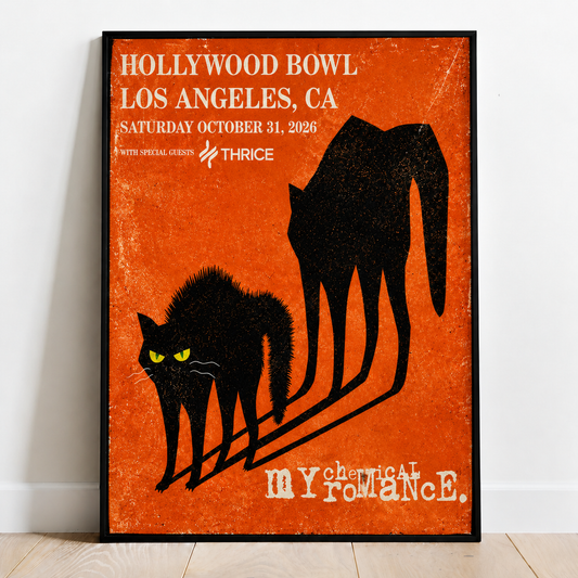 MCR, The Black Parade 2026, Los Angeles CA Poster 4