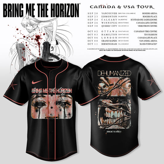 _BRING ME THE HORIZON — CANADA & USA TOUR JERSEY