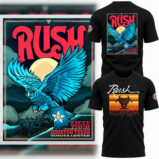 Fifty Something Tour 2026 Houston T-shirt 3