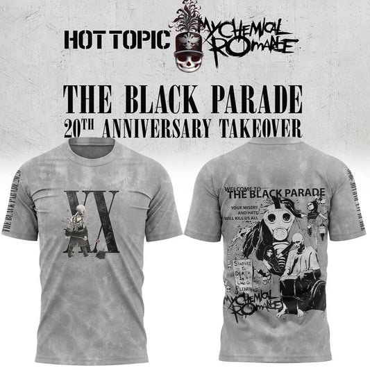 . My Chemical Romance Celebrate the 20th anniversary Of Shirt V2