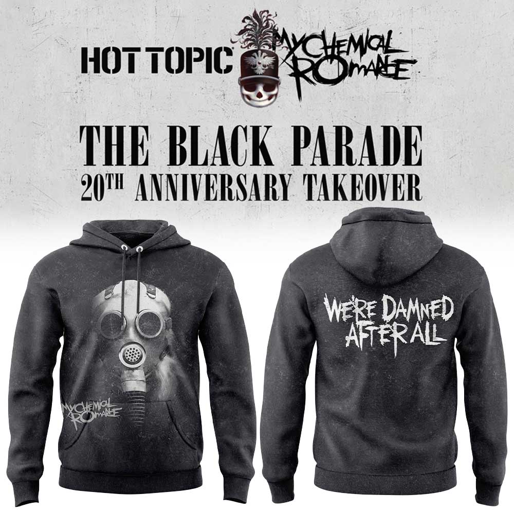 . My Chemical Romance Celebrate the 20th anniversary Of 2026 Hoodie V3