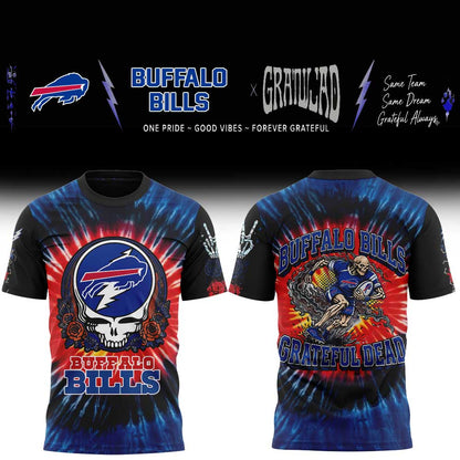 . B Bills Grateful Dead Skeletons Shirt