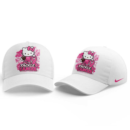. B Bills Breast Cancer Awareness-Hello Kitty Tackle Cancer Together Hoodie