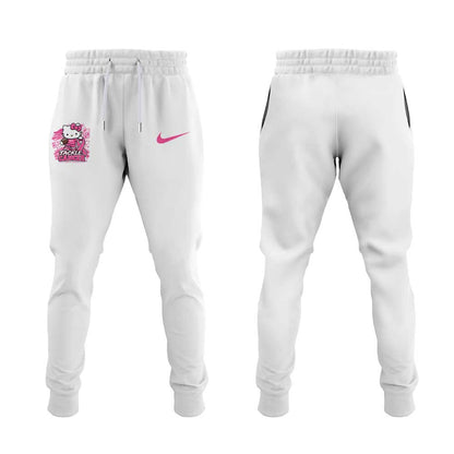 . B Bills Breast Cancer Awareness-Hello Kitty Tackle Cancer Together Hoodie
