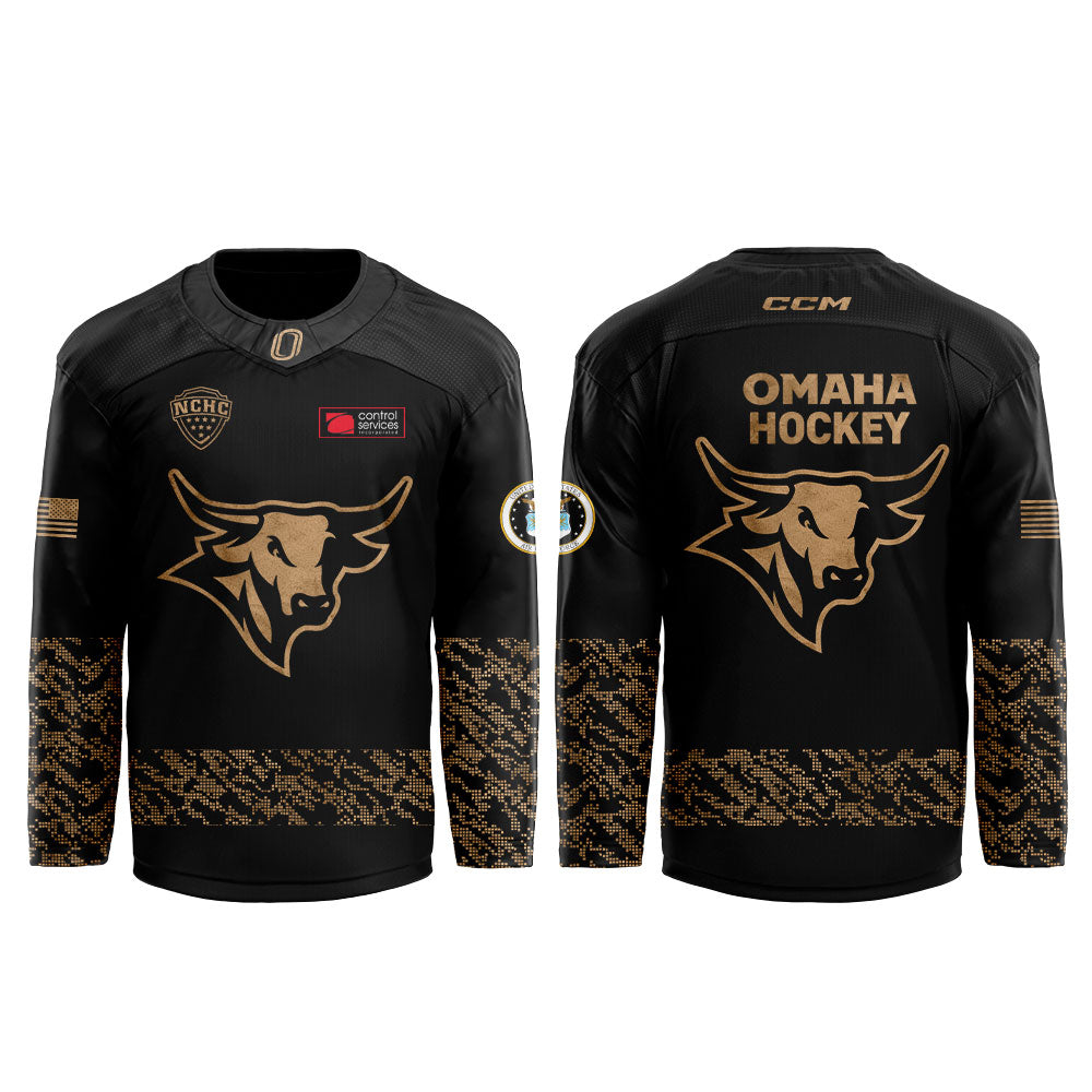 Introducing Omaha Hockey’s 2026 military appreciation Hockey Jersey