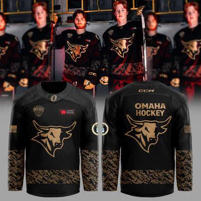 Introducing Omaha Hockey’s 2026 military appreciation Hockey Jersey