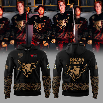 Introducing Omaha Hockey’s 2026 military appreciation Hoodie
