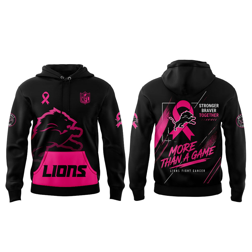 . D Lions CANCER AWARENESS MONTH OCTOBER 2026 Hoodie