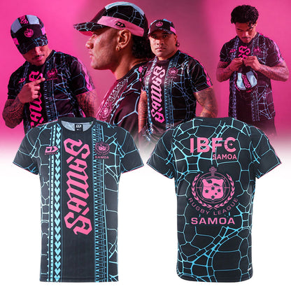 Toa Samoa Rugby Toa Samoa 2026 Toa Samoa Captain’s Run Inspired by the patterns of the turtle shell Tshirt