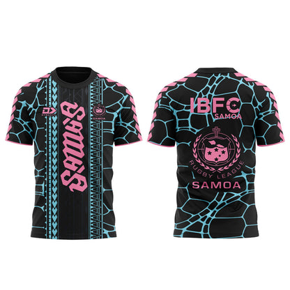 Toa Samoa Rugby Toa Samoa 2026 Toa Samoa Captain’s Run Inspired by the patterns of the turtle shell Tshirt