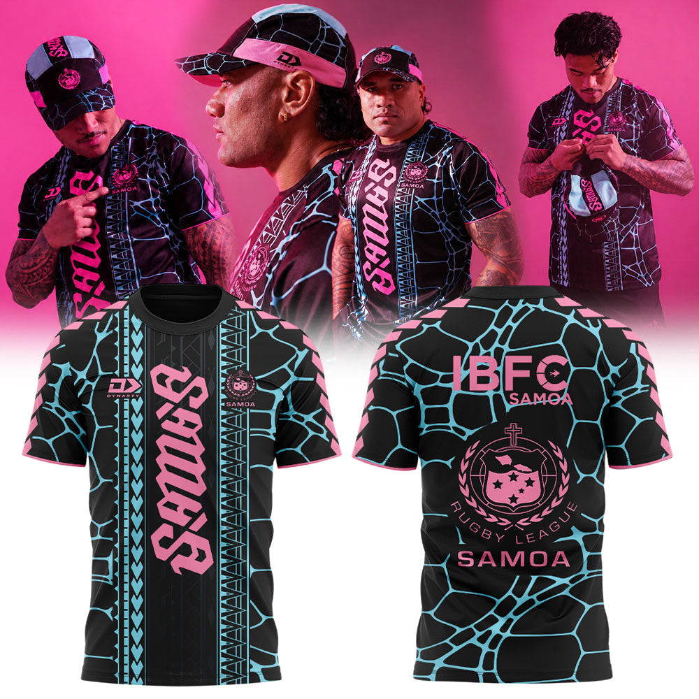 Toa Samoa Rugby Toa Samoa 2026 Toa Samoa Captain’s Run Inspired by the patterns of the turtle shell Tshirt