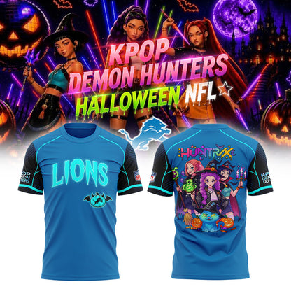 . D Lions K-Pop Demon Hunters x Halloween Shirt