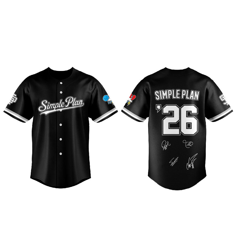 Simple Plan It’s time!! The sequel to our “Bigger Than You Think!” Tour 2026 Jersey V2
