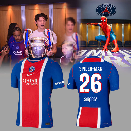 Tom Holland Paris Saint-Germain Spider-Man: Brand New Day has officially been released Limited Jersey