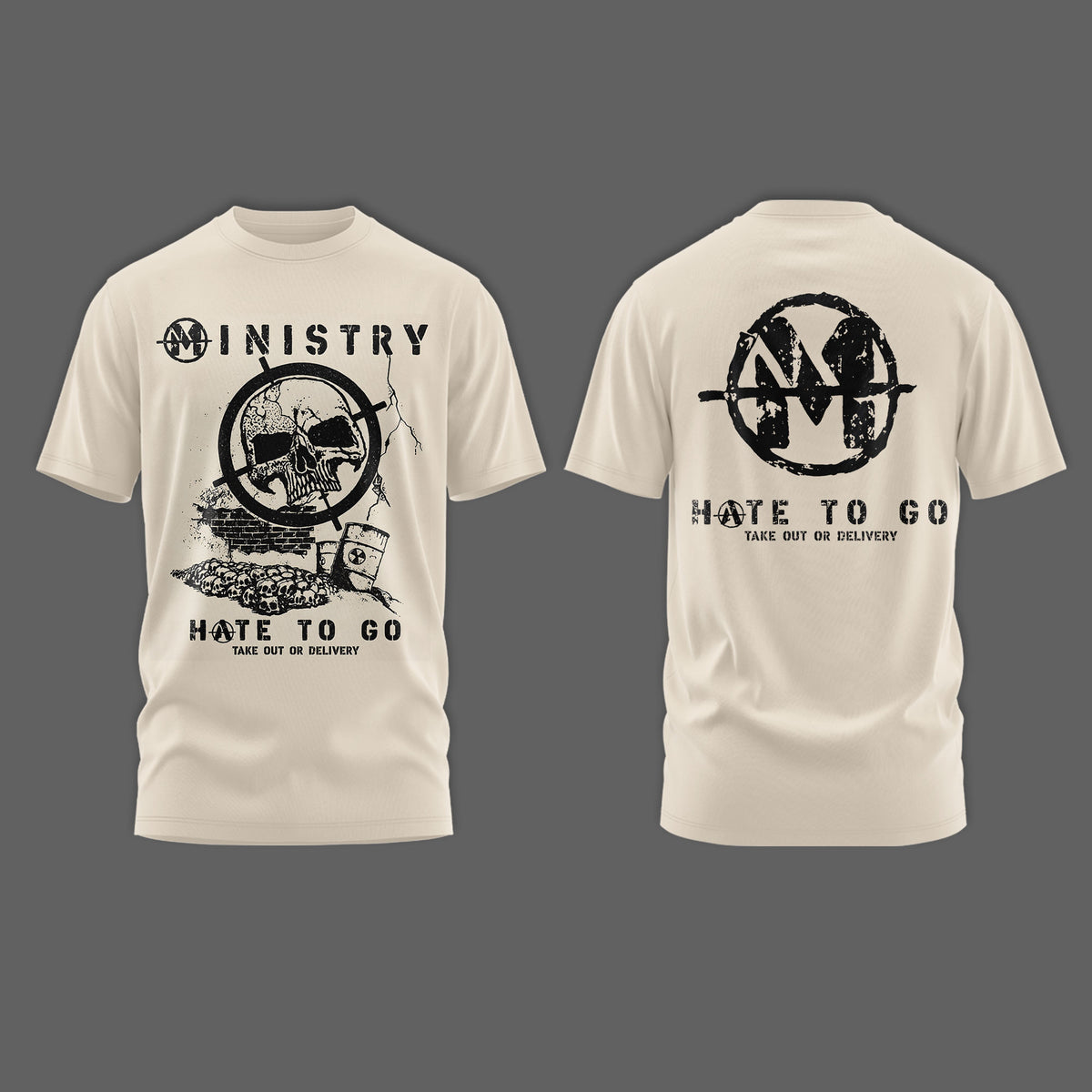 Ministry – Farewell Tour Hate to go Tshirt v6