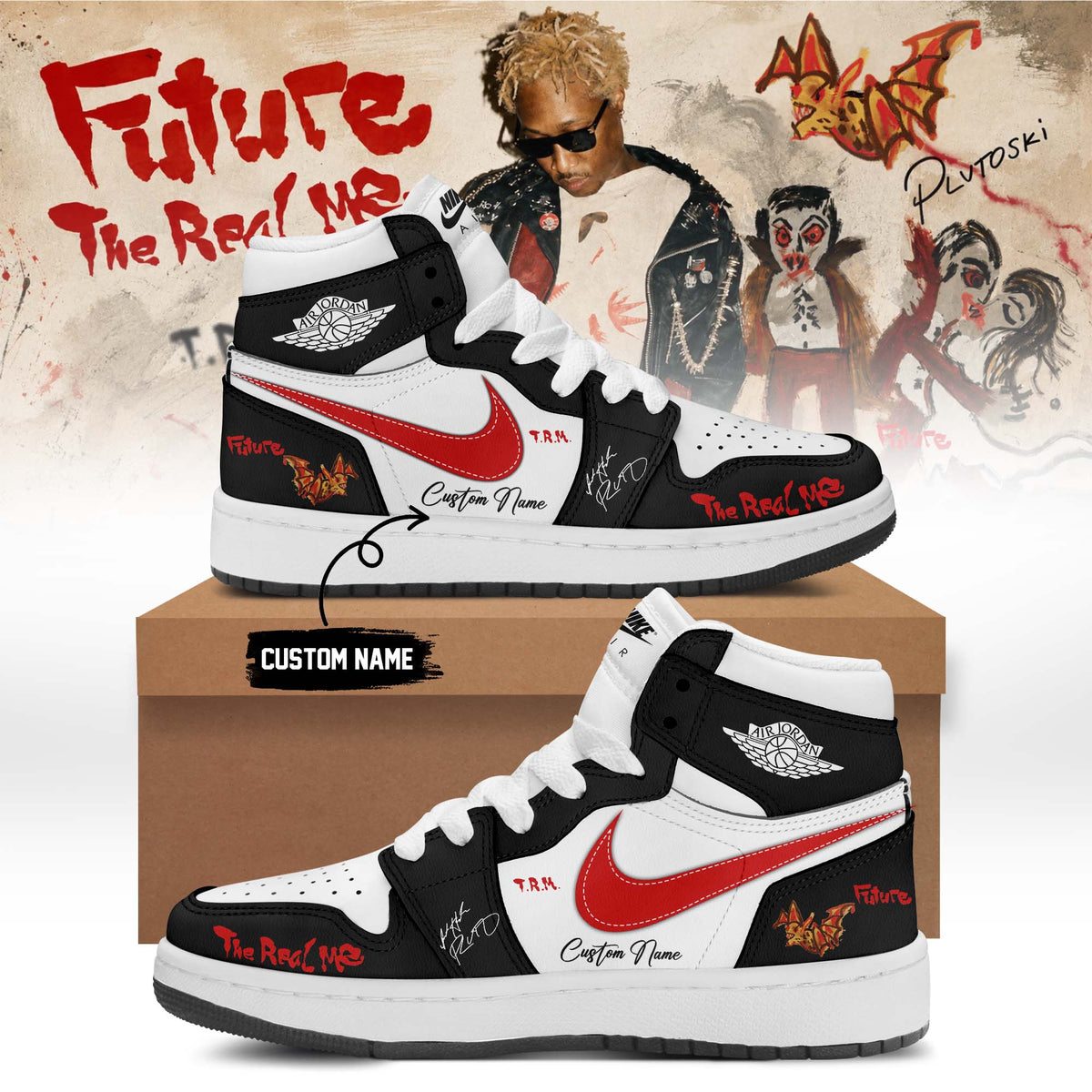 Future ” THE REAL ME ” Signature Limited Edition – Shoes