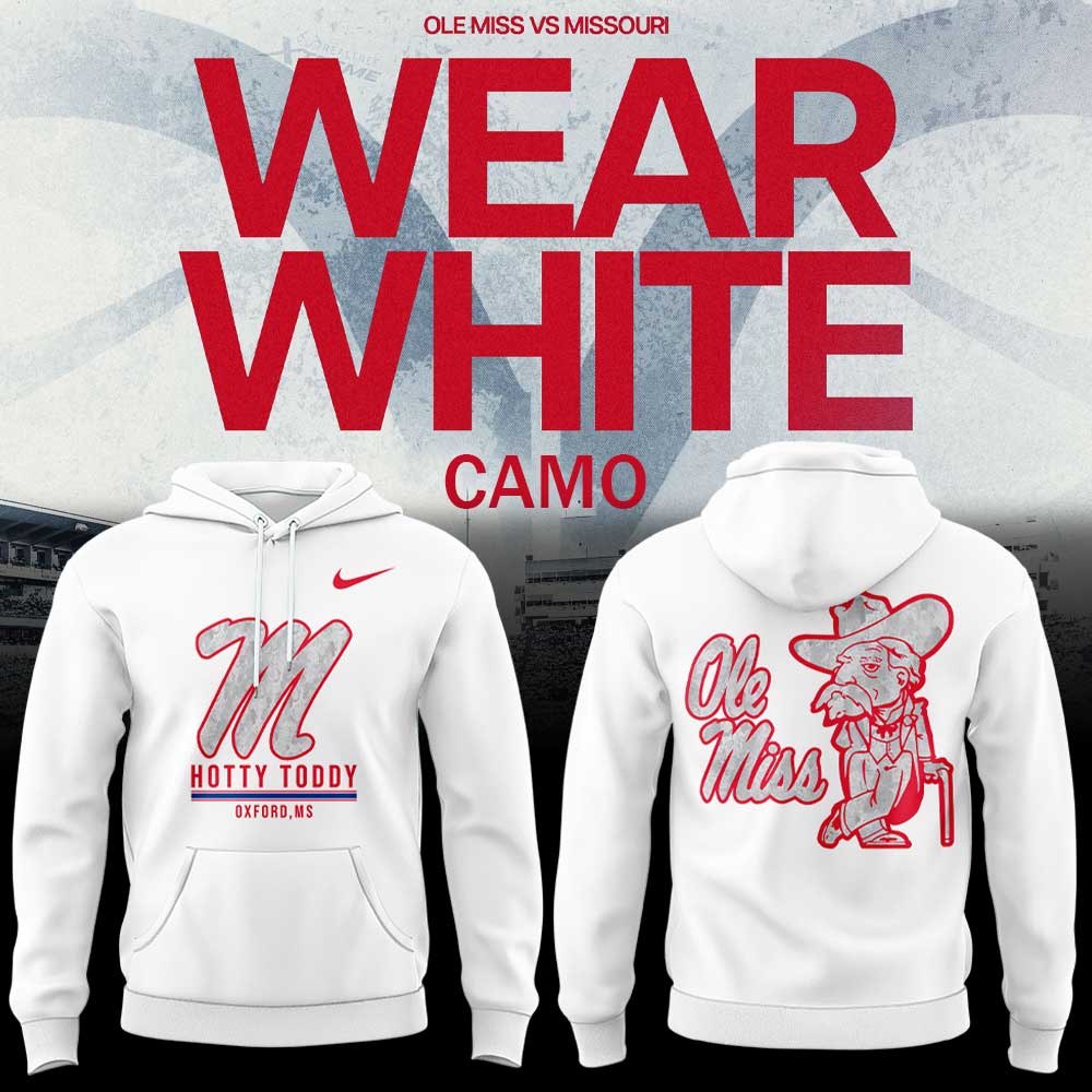 . Ole Miss Football Gear up for Saturday's game! Hoodie V2