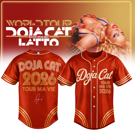 _Doja Cat “Tour Ma Vie 2026” Limited Edition Signature – Jersey