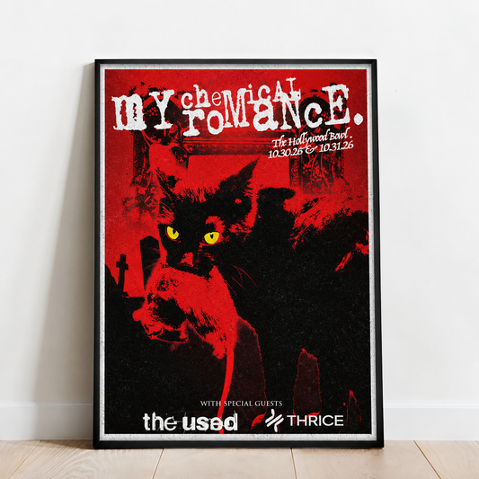 MCR, The Black Parade 2026, Los Angeles CA Poster 3