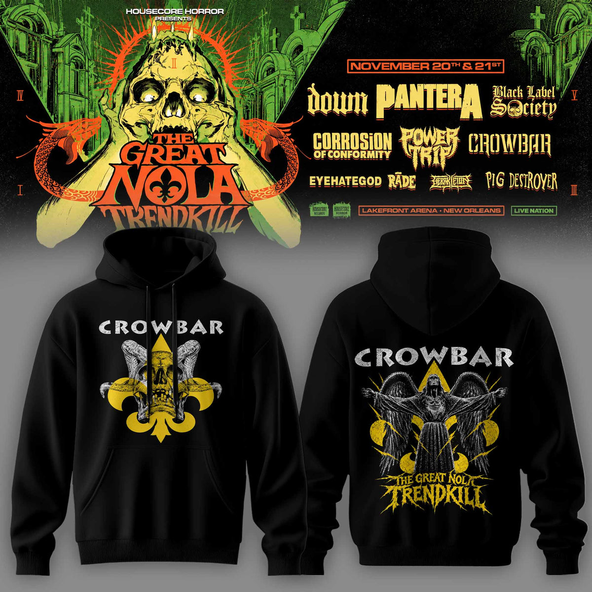 THE GREAT NOLA TRENDRKILL HOODIE